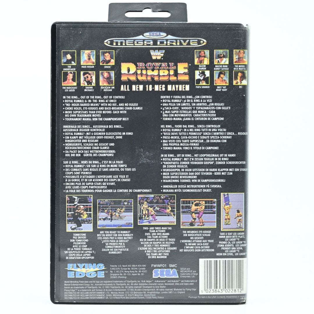 Royale Rumble - Sega Mega Drive Game - PAL - FREE POST!