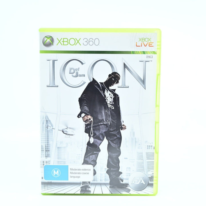 Def Jam: Icon - Xbox 360 Game + Manual - PAL - MINT DISC!