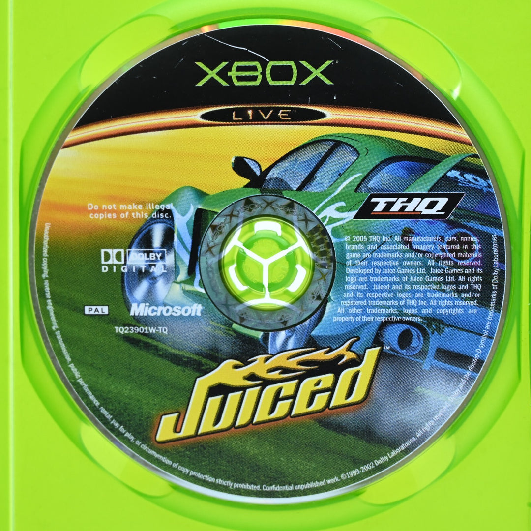 Juiced - Original Xbox Game + Manual - PAL - FREE POST!