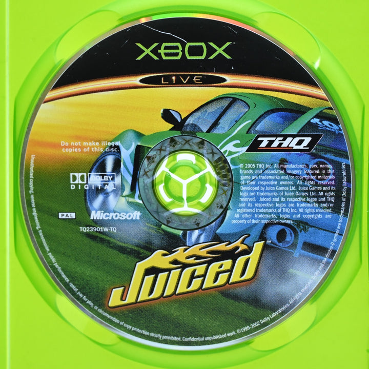 Juiced - Original Xbox Game + Manual - PAL - FREE POST!