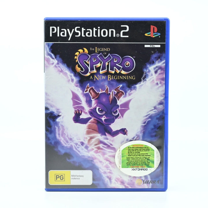 The Legend of Spyro: A New Beginning #2 - Sony Playstation 2 / PS2 Game - PAL