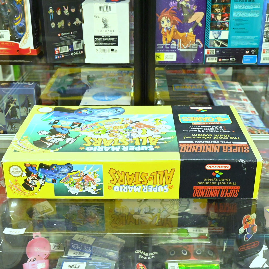 Super Mario All Stars Edition - Super Nintendo / SNES Boxed Console - PAL