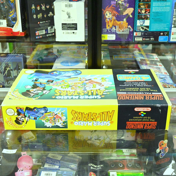Super Mario All Stars Edition - Super Nintendo / SNES Boxed Console - PAL