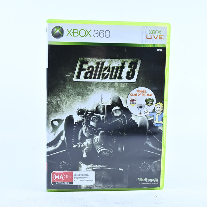 Fallout 3 - Xbox 360 Game + Manual - PAL - MINT DISC!