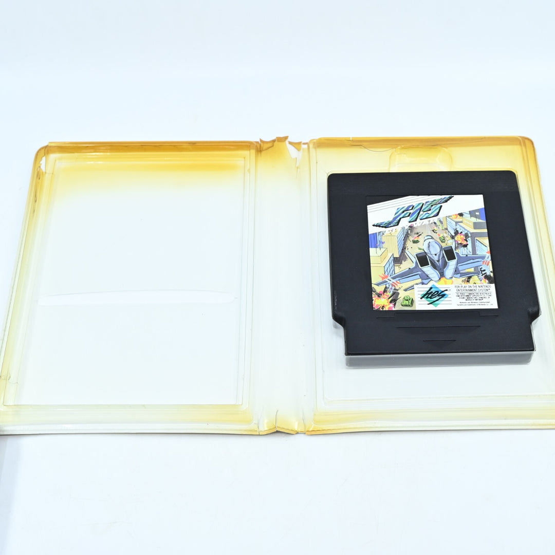 F15 City War - Flat Cartridge - H.E.S / NES Game - PAL
