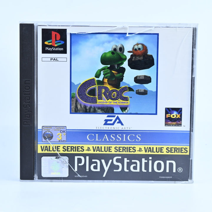 Croc: Legend of the Gobbos - Sony Playstation 1/ PS1 Game + Manual PAL MINT DISC