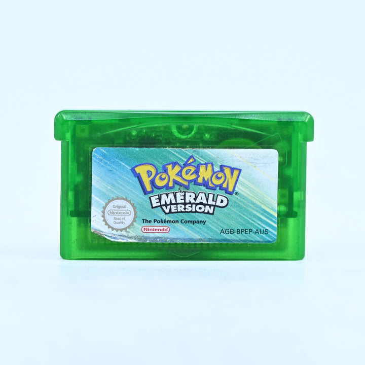 Pokemon Emerald Version - GBA Game - PAL - NEW BATTERY!