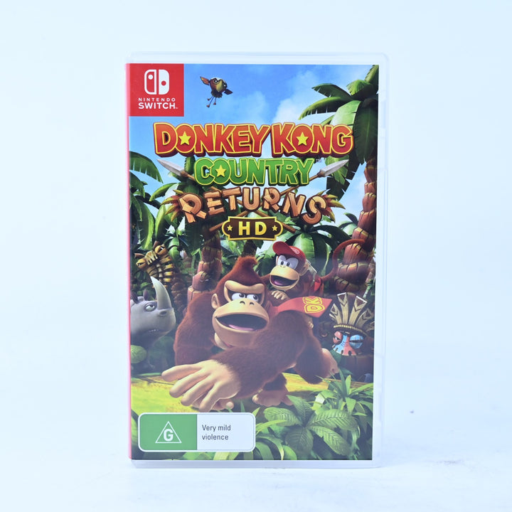 Donkey Kong Country Returns HD - Nintendo Switch Game - FREE POST!