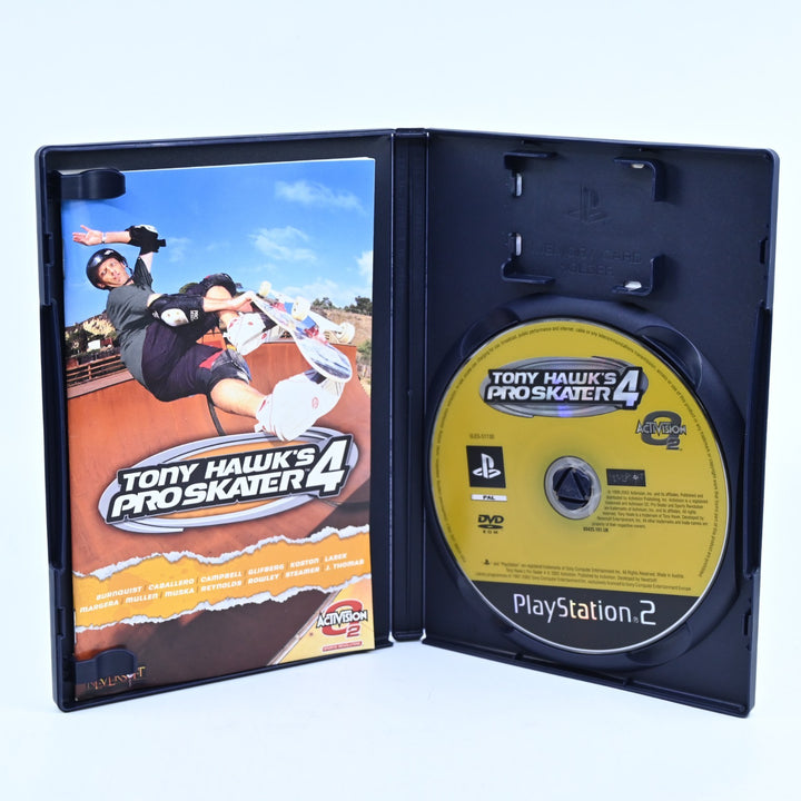 Tony Hawk's Pro Skater 4 - PS2 Game + Manual - PAL - NEAR MINT DISC!
