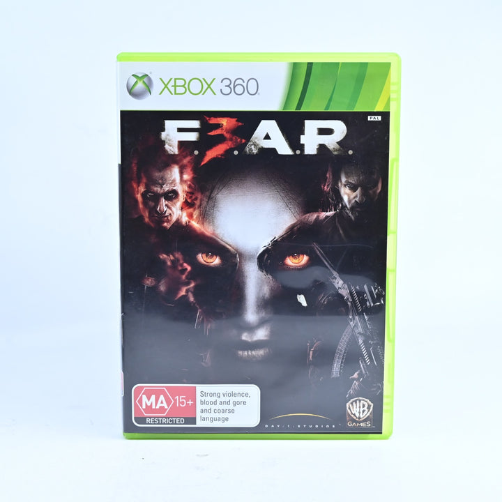 F3AR - Xbox 360 Game + Manual - PAL - MINT DISC! Fear 3 - F.3.A.R. - F.E.A.R
