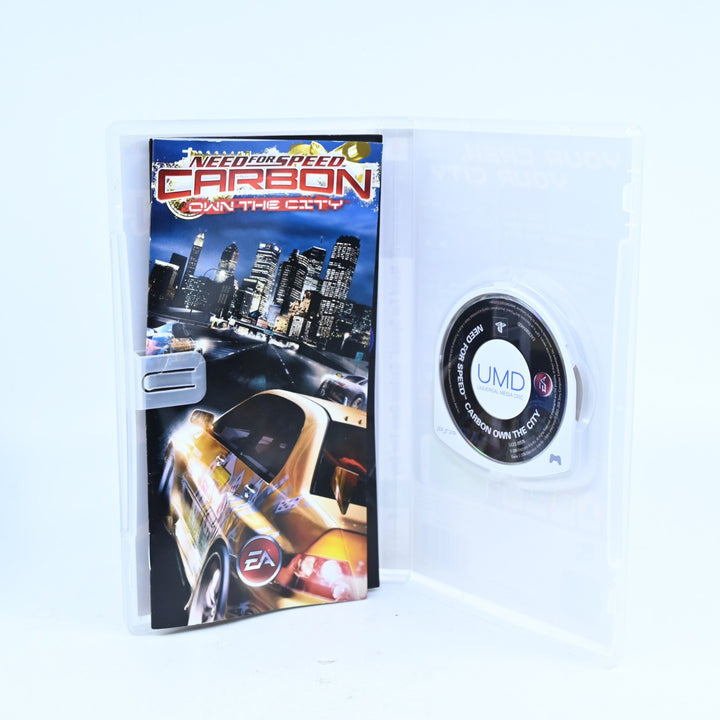 Need For Speed Carbon Own The City - Sony PSP Game + Manual - FREE POST!