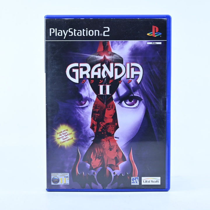 Grandia II - Sony Playstation 2 / PS2 Game - No Manual - PAL - MINT DISC!