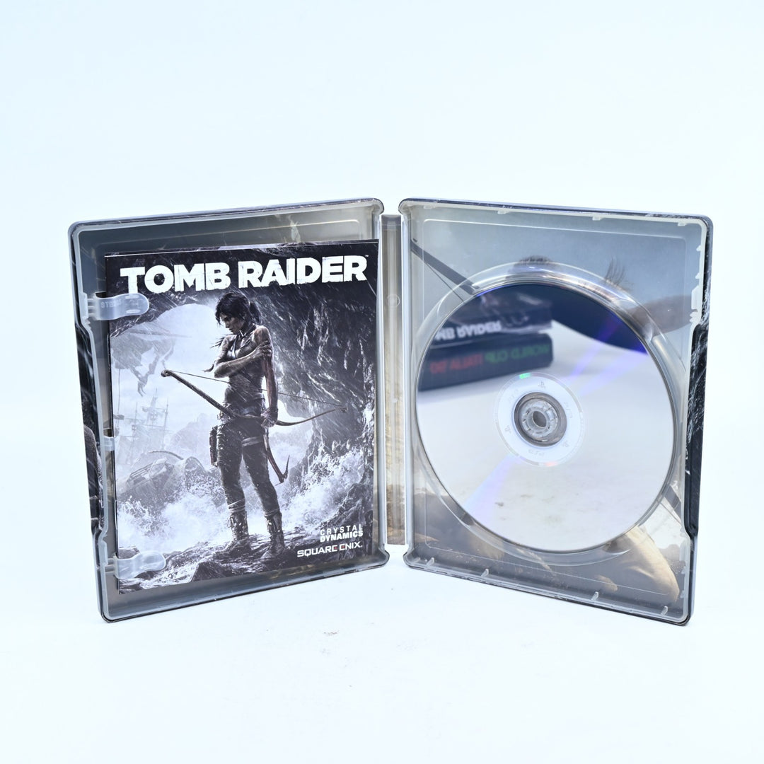 Tomb Raider - Steelbook - Sony Playstation 3 / PS3 Game + Manual - FREE POST!