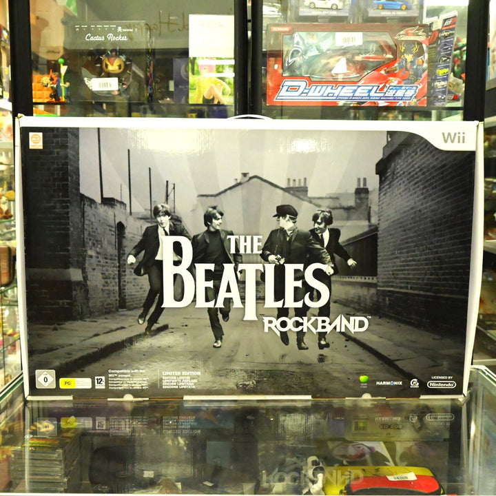 The Beatles Rock Band Bundle - Nintendo Wii Game + Manual - PAL - MINT DISC!