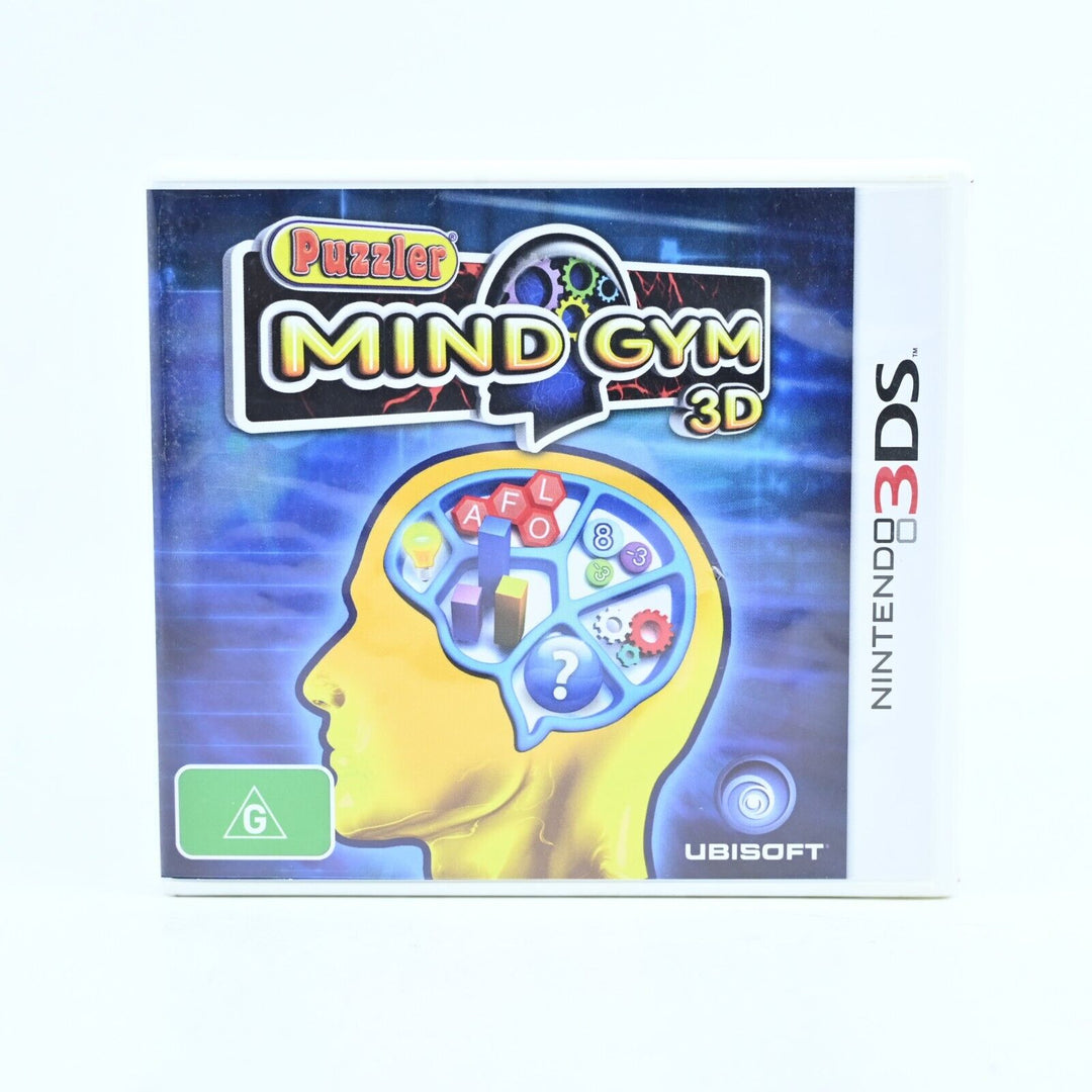 Puzzler Mind Gym 3D - Nintendo 3DS Game - PAL + Manual - FREE POST!