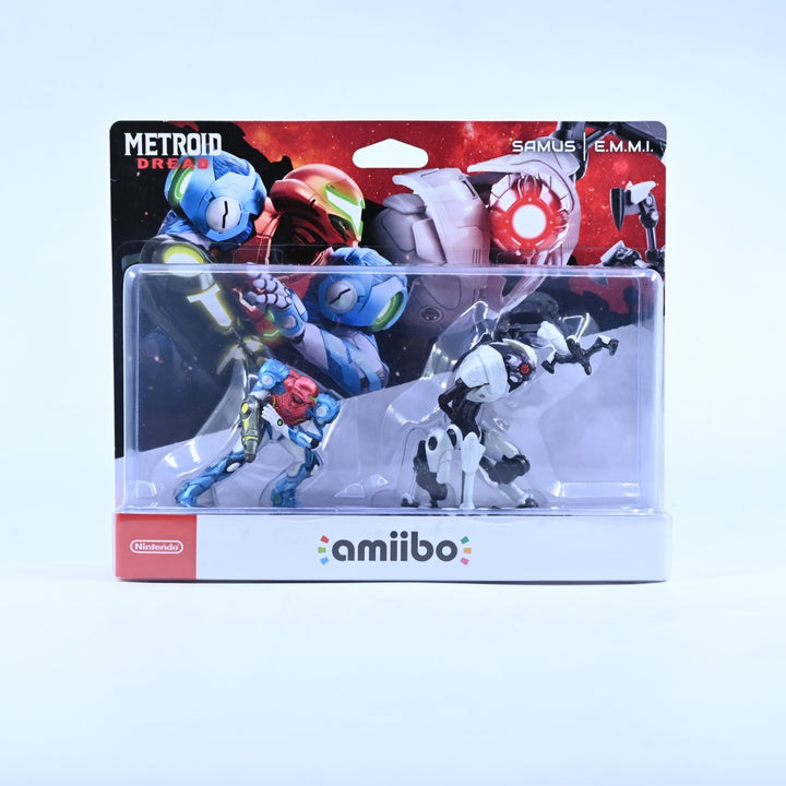 SEALED! - Samus & E.M.M.I. Amiibo - Metroid Dread - Toy