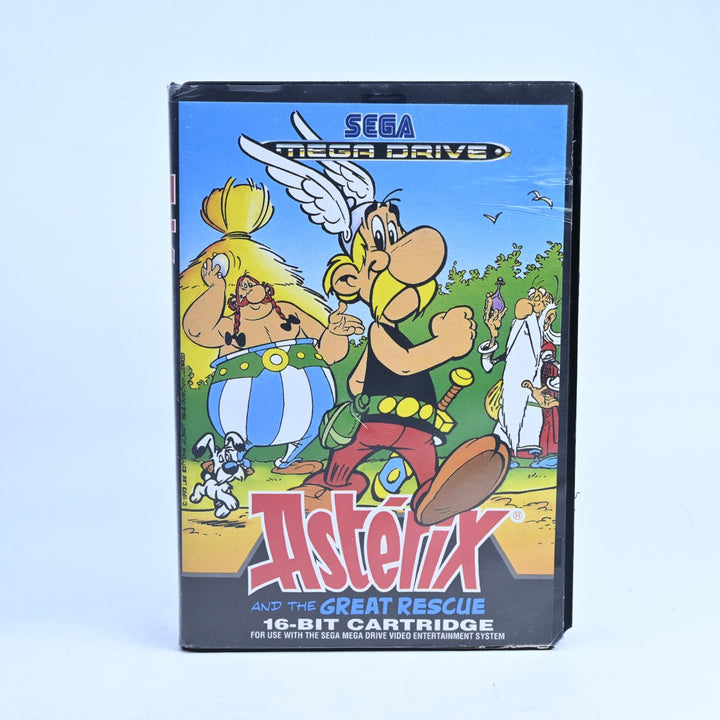 Asterix and the Great Rescue - Sega Mega Drive Game + Manual - PAL - FREE POST!