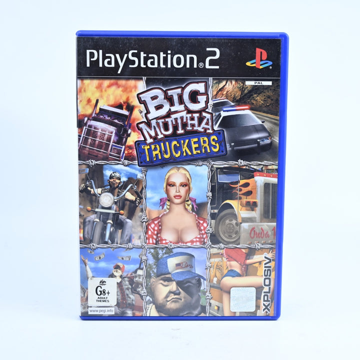 Big Mutha Truckers - Sony Playstation 2 / PS2 Game - No Manual - PAL - MINT DISC