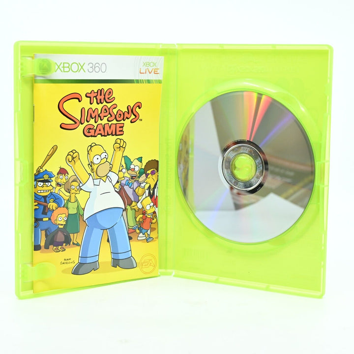 The Simpsons Game - Xbox 360 Game + Manual - PAL - FREE POST!