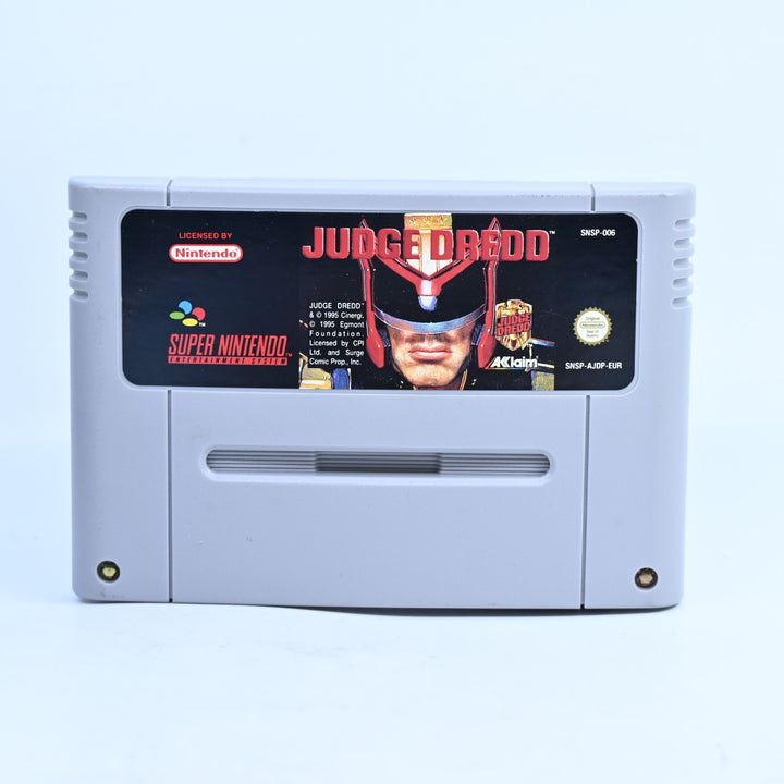 Judge Dredd - Super Nintendo / SNES Boxed Game - PAL - FREE POST!