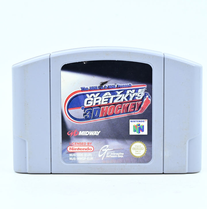 Wayne Gretzky's 3D Hockey - N64 / Nintendo 64 Game - PAL - FREE POST!
