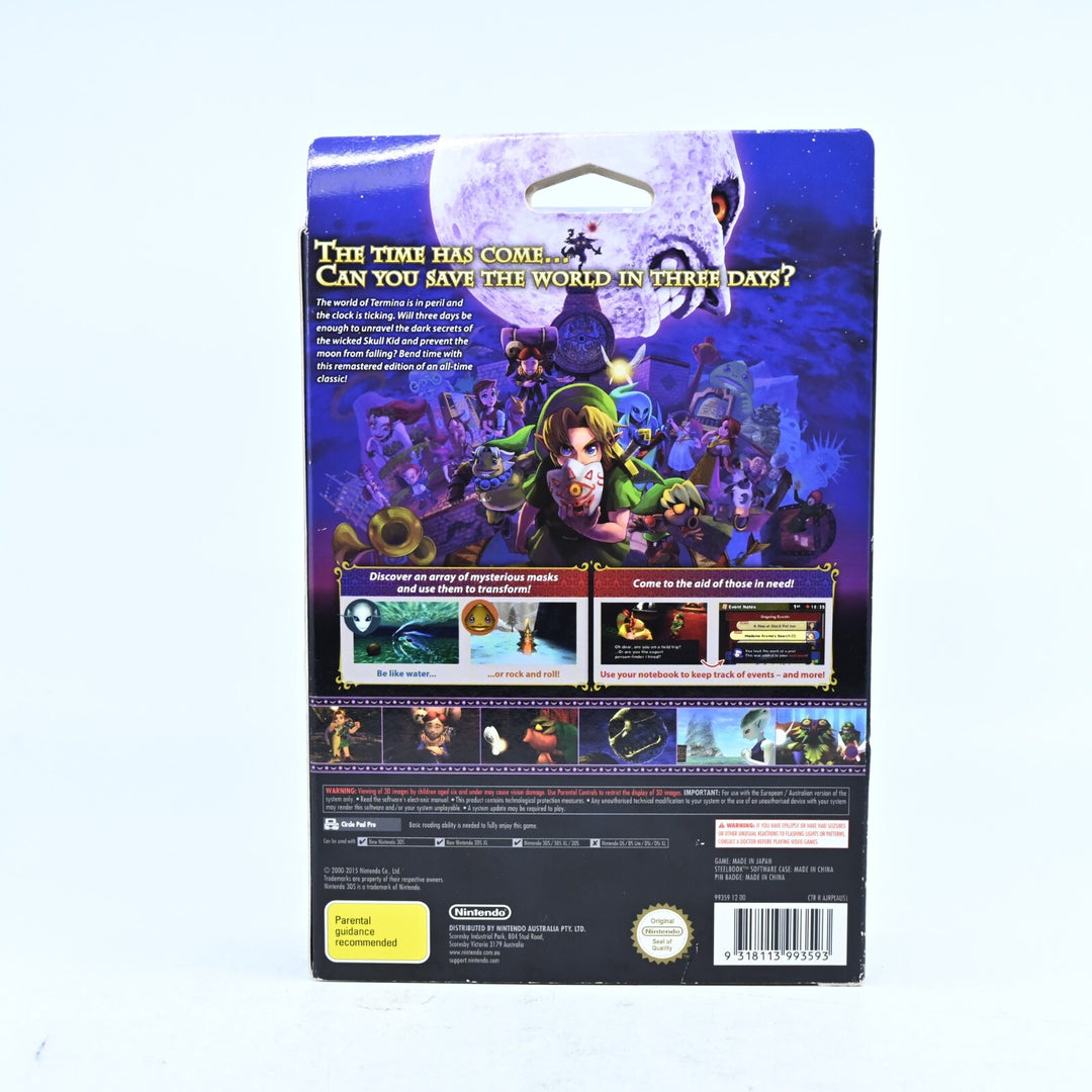 Legend of Zelda: Majora's Mask 3D Special Edition - Nintendo 3DS Game - PAL