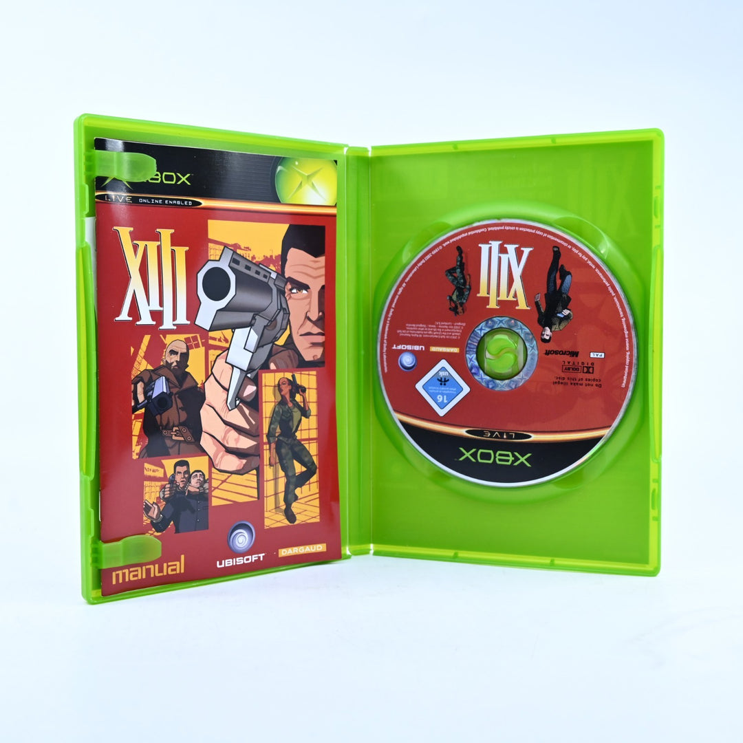 XIII - Original Xbox Game + Manual - PAL - MINT DISC!