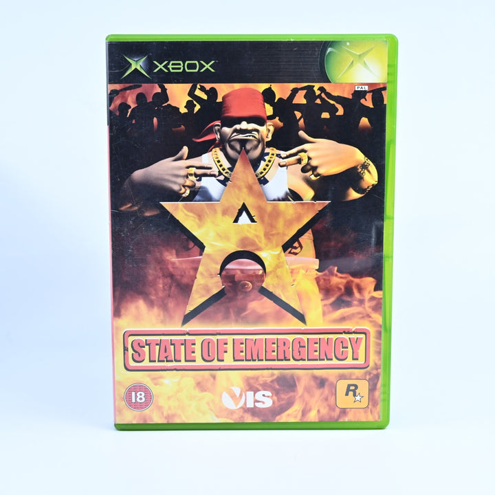 State of Emergency - Original Xbox Game - No Manual - Ex-Rental - PAL