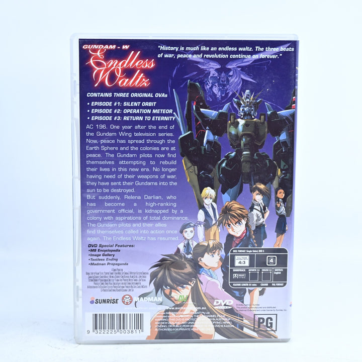 Gundam Wing - Endless Waltz - 2001 - OVA Episodes 1-3 - Anime DVD Region 4
