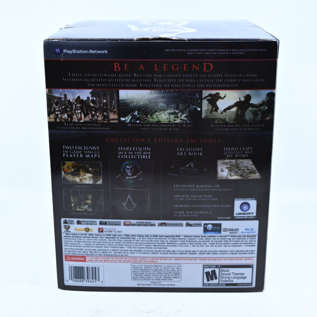 Assassin's Creed Brotherhood Collectors Edition - Sony Playstation 3 / PS3 Game