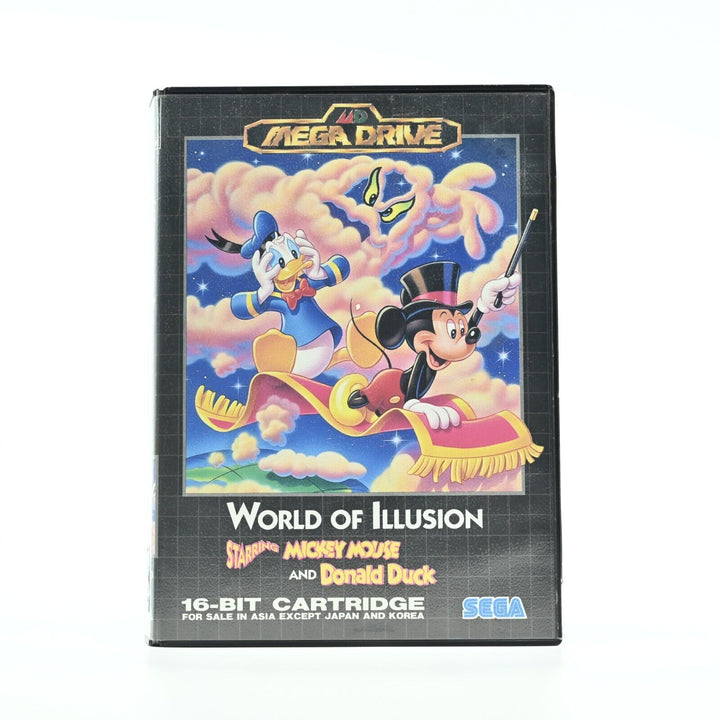 World of Illusion - Sega Mega Drive Game - PAL - FREE POST! Reproduction?