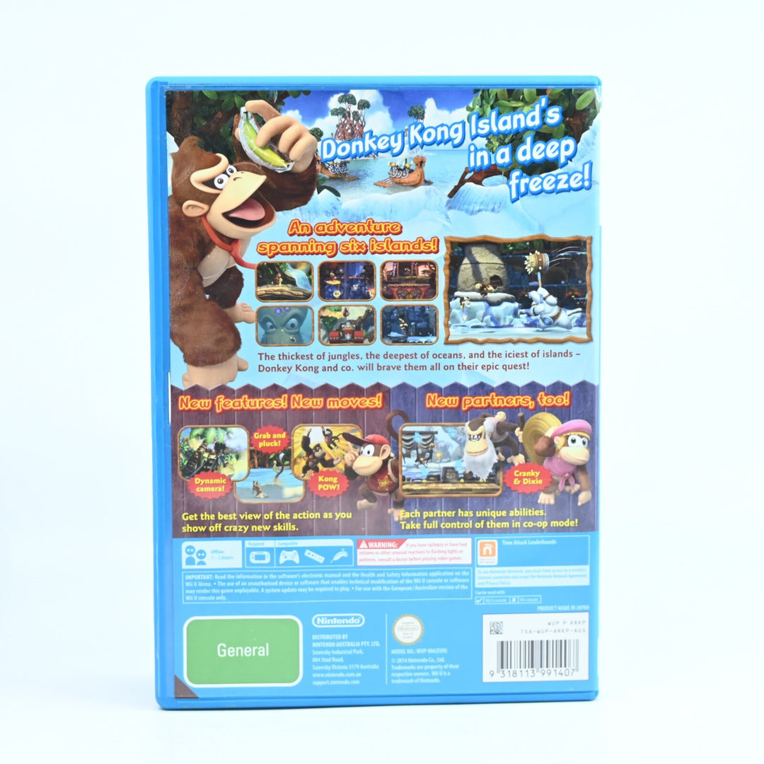 Donkey Kong Country: Tropical Freeze - Nintendo Wii U Game - NEAR MINT DISC!