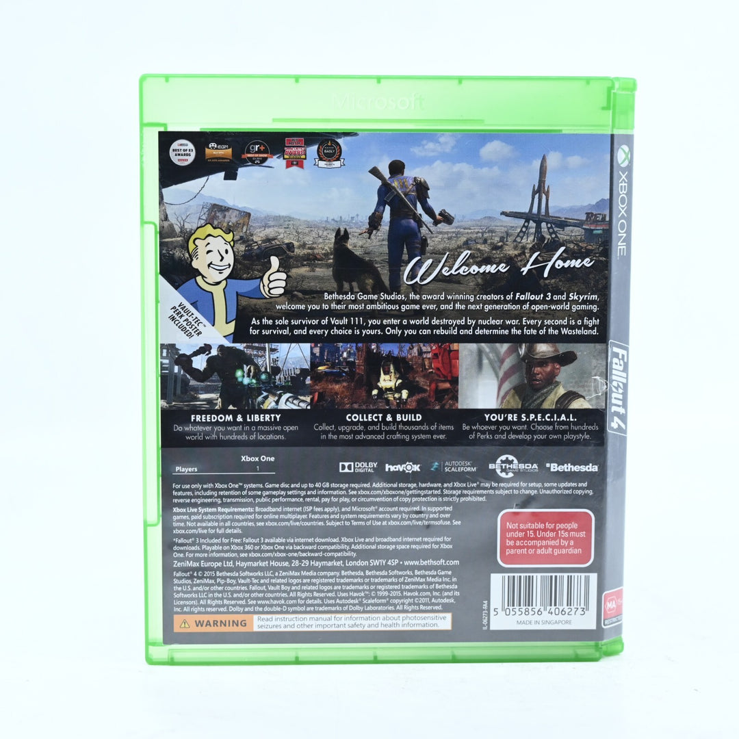 Fallout 4 + Music CD - Xbox One Game - PAL - FREE POST!