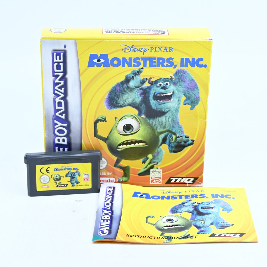 Monsters, Inc. - Nintendo Gameboy Advance / GBA Boxed Game - PAL - FREE POST!