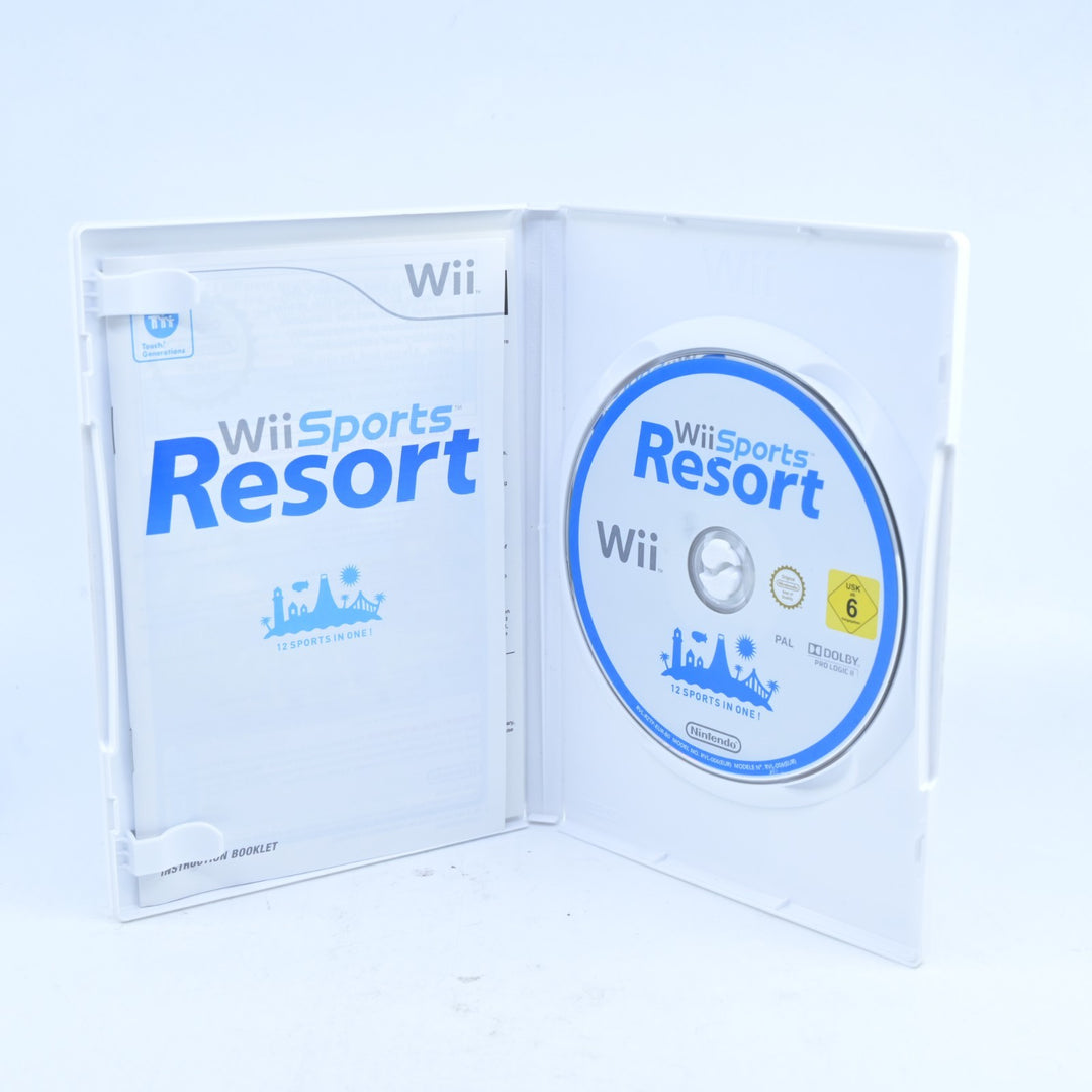 Wii Sports Resort - Nintendo Wii Game + Manual - PAL - MINT DISC!