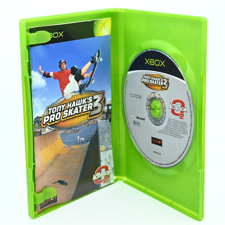 Tony Hawk's Pro Skater 3 - Original Xbox Game + Manual - PAL - MINT DISC!