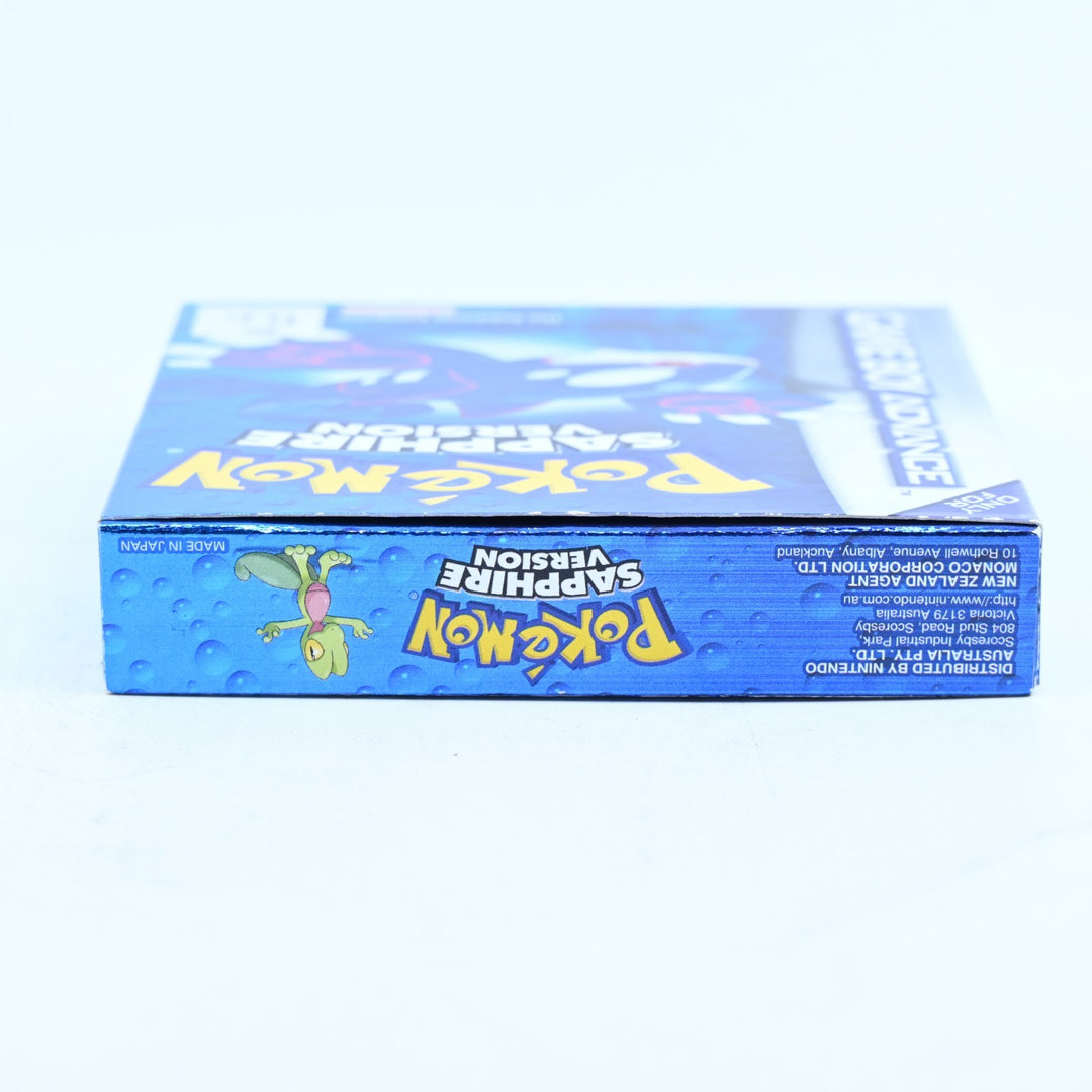 Pokemon Sapphire Version - Nintendo Gameboy Advance / GBA Boxed Game - PAL