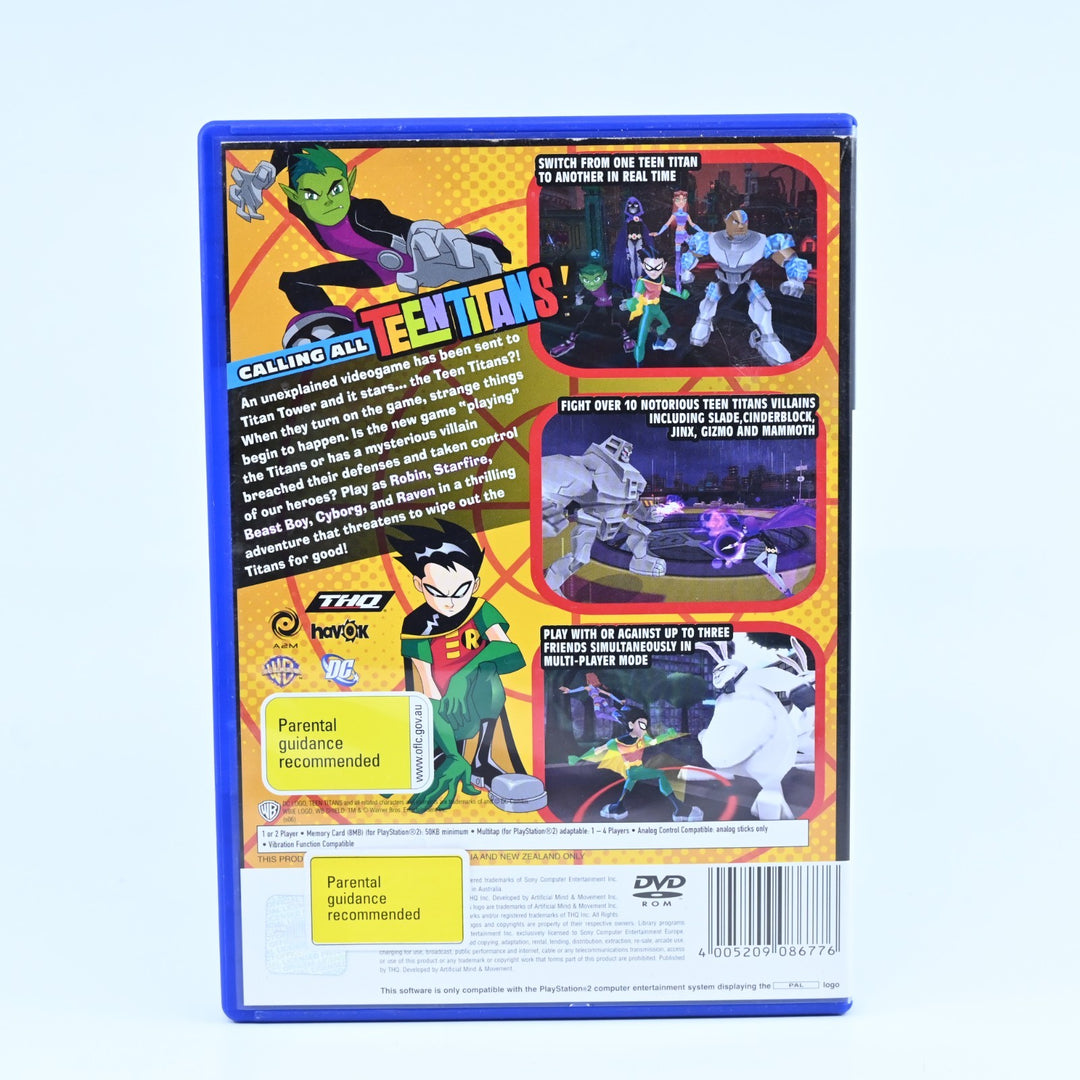 Teen Titans - Sony Playstation 2 / PS2 Game + Manual - PAL - MINT DISC!