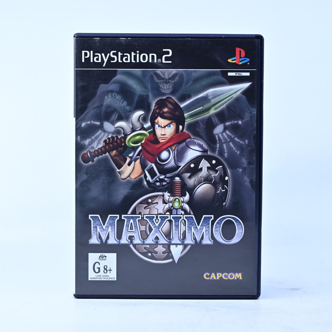 Maximo - Sony Playstation 2 / PS2 Game - No Manual - PAL - MINT DISC!