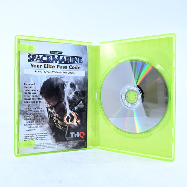 Warhammer 40k: Space Marine - Xbox 360 Game + Manual - PAL - MINT DISC!