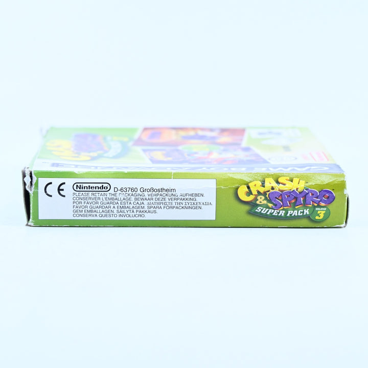 Crash & Spyro Super Pack Volume 3 - Nintendo Gameboy Advance / GBA Boxed Game