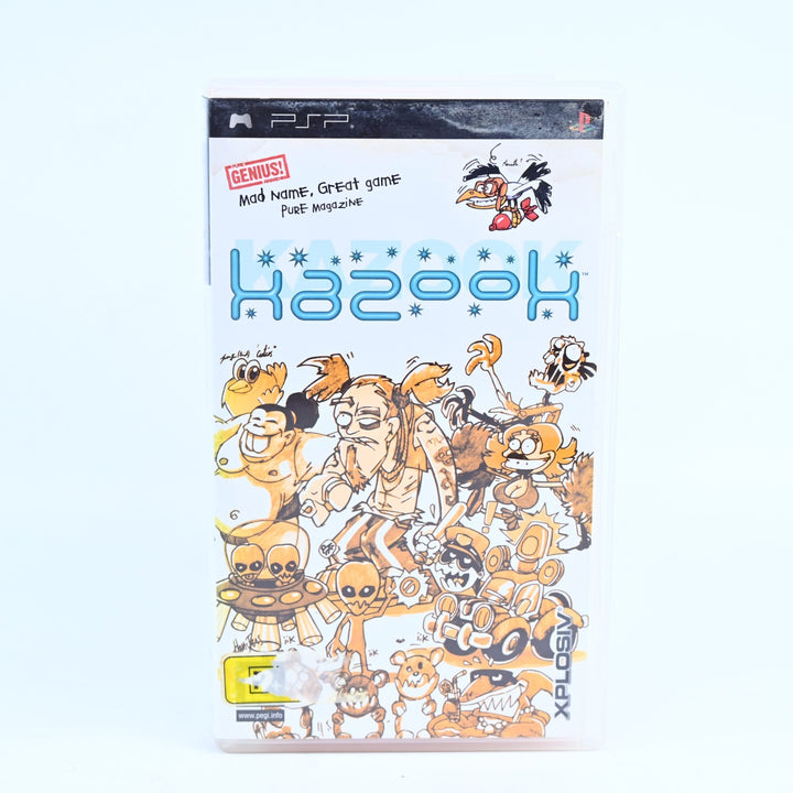 Kazook - Sony PSP Game + Manual - FREE POST!