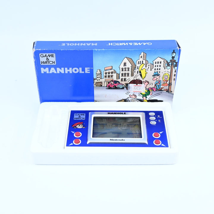 Manhole - NH-103 - Check Description - Nintendo Game & Watch Boxed Console