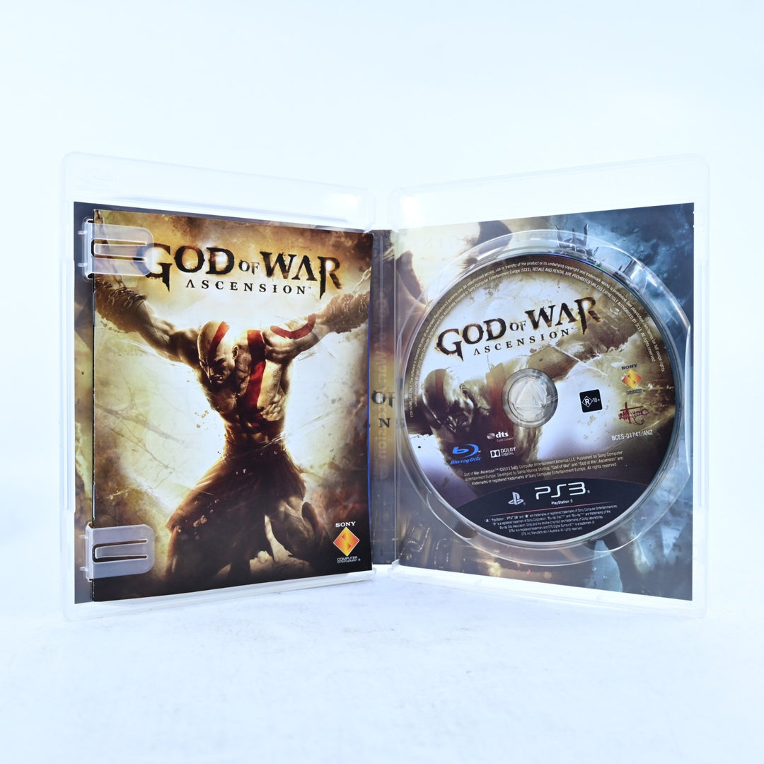 God of War Ascension - Sony Playstation 3 / PS3 Game + Manual - MINT DISC!