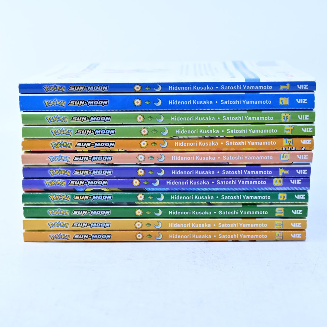 Pokemon Adventures: Sun &amp; Moon - Vol. 1 - 12 - Hidenori Kusaka - Manga