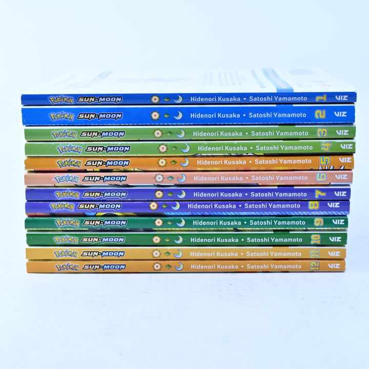 Pokemon Adventures: Sun &amp; Moon - Vol. 1 - 12 - Hidenori Kusaka - Manga