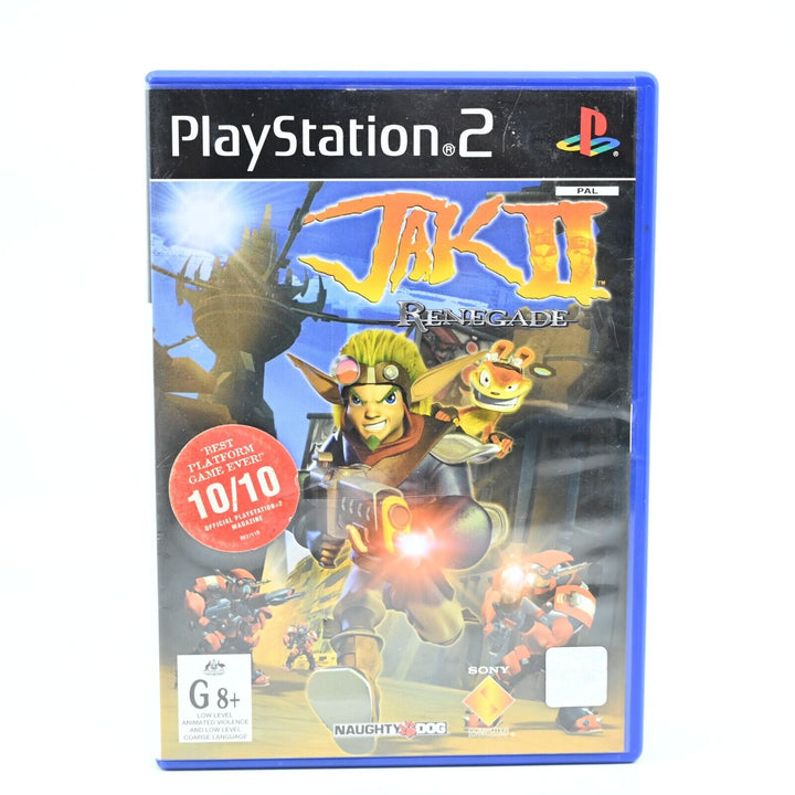 JAK II: Renegade - Sony Playstation 2 / PS2 Game - PAL - NEAR MINT DISC!