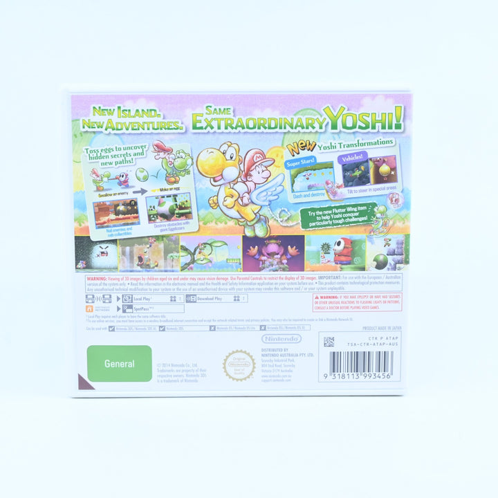 Yoshi's New Island - Nintendo 3DS Game - PAL - FREE POST!