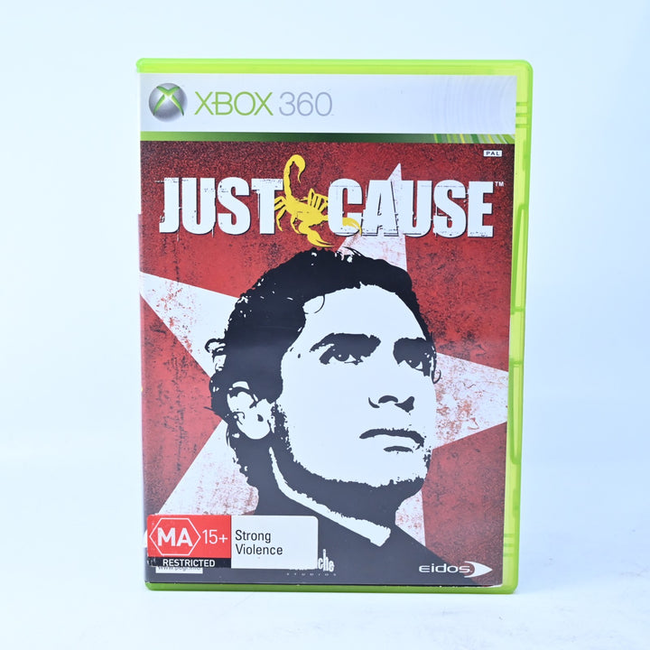 Just Cause - Xbox 360 Game + Manual - PAL - MINT DISC!
