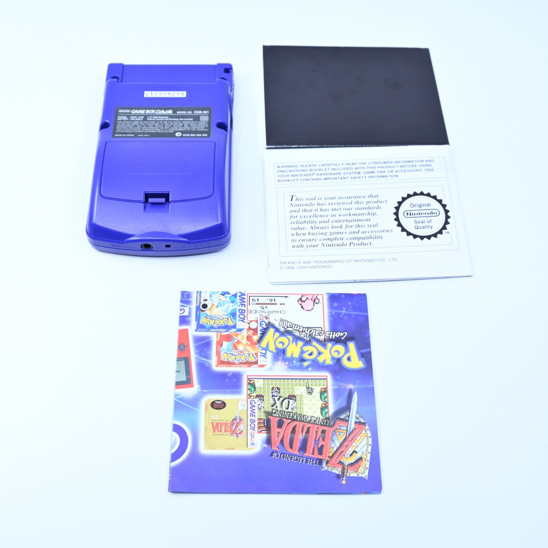 Teal Nintendo Gameboy Color Boxed Console - AUS PAL - FREE POST!